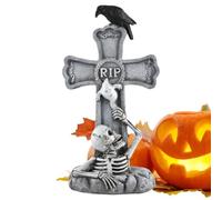 Lápidas Para Tumbas De Halloween Carteles De Jardín Con Estela Y Calavera