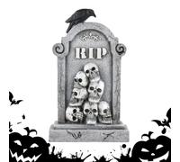 Lápidas Para Tumbas De Halloween Carteles De Jardín Con Estela Y Calavera