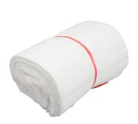 Lapiglo 100 bolsas de malla no tejida blanca para frutas, cubierta de red protectora, uvas, manzanas, peras, pájaros, plagas, control de heladas, 18 x 20 cm