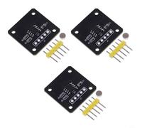 Lapiglo 3 piezas MT6701 Sensor magnético de inducción, para 360 grados de módulo de codificador absoluto 3.3-5V robótica y sistemas de control de motor