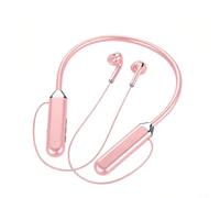 Lapiglo 5.2 Auriculares con banda para el cuello con cancelación activa de ruido, auriculares deportivos inalámbricos con micrófono, auriculares impermeables con sonido HIFI para correr, entrenamiento