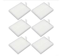 Lapiglo Accesorios de filtro HEPA para Xiaomi para mijia S20 D106, material PP para pelo de mascotas y polvo, paquete de 4/6/8 (6 piezas)