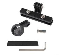 Lapiglo Adaptador de montaje de luz trasera para Magicshine RN120 Light, para bicicleta para soporte de riel de asiento 7x7-10mm, aleación negra