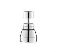 Lapiglo Aireador de grifo giratorio de 360 grados, extensor de grifo de cocina a prueba de salpicaduras de 3 modos, ahorro de agua, cabezal rociador de fregadero con construcción de acero inoxidable