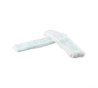 Lapiglo Almohadilla de repuesto para limpiaparabrisas Leifheit 51164, paño de limpieza de alta absorción para marcos y esquinas, lavable a máquina a 40 °C (2 unidades)
