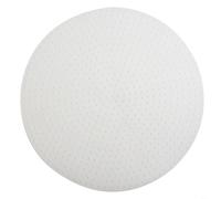 Lapiglo Almohadilla de silicona a prueba de quemaduras, para arroceras comerciales, resistente al calor, reutilizable, no deformable, control de vapor, color blanco, 25 cm (18 cm)