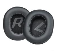 Lapiglo Almohadillas de cuero de proteína suave con espuma viscoelástica para reemplazo para auriculares Plantronics BackBeat GO810 BG810S, almohadillas negras y azules