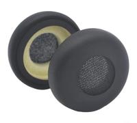 Lapiglo Almohadillas de cuero de proteína suave para Jabra para Evolve 20SE 30II 40 65, para almohadillas de repuesto para auriculares con fácil instalación y comodidad transpirable, color negro