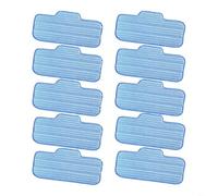 Lapiglo Almohadillas de repuesto de microfibra lavables para limpiador Dupray Neat, cabezales de fregona antiarañazos, paquete de 10 unidades, color azul