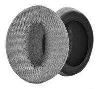 Lapiglo Almohadillas de repuesto para auriculares HD 4.50BT, HD 4.50BTNC, HD 4.40BT, cojines de cuero proteico, blanco (tela gris cáñamo)
