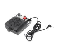 Lapiglo Altavoz externo resistente con filtro de ruido CB Ham Radio, conector de 3,5 mm, altavoz portátil de 1,5 W para Yaesu para Kenwood para Icom