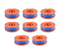 Lapiglo Bobina de recortadora de cuerda para Flymo para recortadoras de césped Mini Trim Multi Trim 200 250 300 FLY020 5137651-90, línea de carrete de rosca para cortadora de césped (8 piezas)