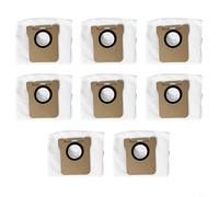 Lapiglo Bolsas de polvo de repuesto para aspiradoras robot Xiaomi S10+ S20+ S10 Plus, diseño a prueba de fugas con gran capacidad (8 piezas)