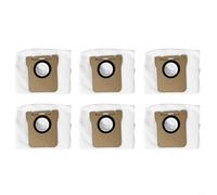 Lapiglo Bolsas de polvo de repuesto para aspiradoras robot Xiaomi S10+ S20+ S10 Plus, diseño a prueba de fugas con gran capacidad (6 piezas)