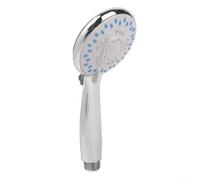 Lapiglo Cabezal de ducha, cabezal de ducha de baño de alta presión consciente del agua filtro de agua potente cabezal de ducha de mano Abs Cuerpo