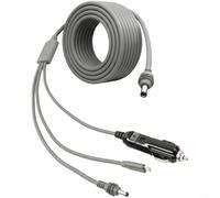 Lapiglo Cable de alimentación CC 3 en 1 para autocaravana, camping, furgonetas y viajes, cable de núcleo de cobre resistente (3 metros)
