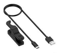 Lapiglo Cable de carga ABS compatible con reloj GBD-H2000, base de conector fiable, encendido rápido, accesorio de viaje ligero, negro
