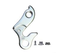 Lapiglo Colgador de desviador trasero para XDS y 3, para aleación de aluminio CNC para gancho trasero de bicicleta ligero plateado