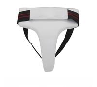 Lapiglo Coquilla ajustable para taekwondo y karate, protector abdominal de piel sintética para atletas adultos y jóvenes (mujer S)