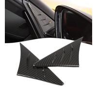 Lapiglo Deflector antiviento para Supra A90 2019-2022, borde ABS con aspecto de fibra de carbono, reductor de ruido aerodinámico, elegante pieza de decoración de coche