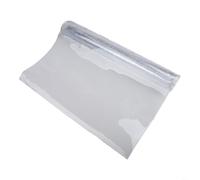 Lapiglo Envoltura transparente para árbol de prevención de iguana de 48 x 16 pulgadas, protector de PVC resistente con cinta reutilizable, barrera contra alimañas trepadoras, paquete de 2 (16 x 80