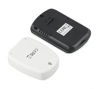 Lapiglo Estación meteorológica digital inalámbrico Termómetro Set, monitor de temperatura interior y exterior con sensor, amplio rango -4.4-65 C, pantalla de fácil lectura, blanco y negro