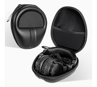 Lapiglo Estuche de almacenamiento de auriculares EVA a prueba de golpes, bolsa de viaje rígida para auriculares grandes sobre la oreja, caja de transporte protectora ligera con acabado de poliuretano