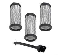 Lapiglo Filtro compatible JIGOO T600 colchón para aspiradora, diseño reutilizable lavable con cepillo, 3 unidades