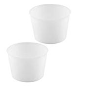 Lapiglo Forro de plástico para cubo de sauna, inserto resistente al agua que evita daños en la madera, se adapta a cubos de infusión estándar de 23,5 cm, accesorio higiénico, paquete de 2