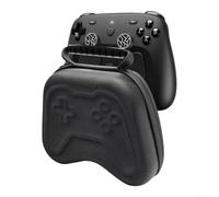 Lapiglo Funda de almacenamiento para controlador de vapor, a prueba de golpes, carcasa dura de EVA, bolsa de viaje para auriculares Gamepad, caja protectora portátil con resistencia al polvo, para