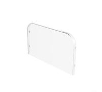 Lapiglo Funda de policarbonato transparente para Nintendo Switch 2 para cargador, cubierta dura transparente antiarañazos, ligera y delgada para carcasa de protección, 20,4 x 11,5 x 0,8 cm