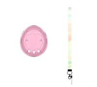 Lapiglo Funda protectora de policarbonato duro Paradise con cordón, cobertura completa a prueba de golpes, protector de transporte ligero de viaje, azul claro (rosa)
