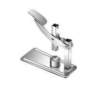 Lapiglo Galleta ergonómica de acero inoxidable para castañas y nogales, alicates abridores de tuercas resistentes para cáscaras duras, herramienta de cocina compacta reutilizable para el hogar y