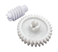 Lapiglo Garaje para abridor de puerta Juego de engranajes de transmisión 41A2817 41A4315F para LiftMaster 32 dientes blanco