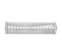 Lapiglo Herramienta de barbacoa de tubo cuadrado de acero inoxidable, utensilio de parrilla reutilizable resistente para patio trasero y camping, diseño ligero fácil de limpiar, 30.5 pulgadas