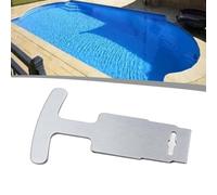 Lapiglo Herramienta de extracción de boquilla de piscina de acero inoxidable para accesorios de chorro de retorno de 1.5 pulgadas, extractor ergonómico de asiento de spa compatible con Hayward