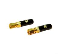 Lapiglo HIFIMAN HE400 HE500 HE600 Conector hembra para auriculares, conector de cobre chapado en oro, reparación de bricolaje, negro (negro)