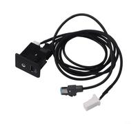 Lapiglo Interfaz de audio 28023-4BA0B para Nissan para Kicks para nv Xterra - Audio AUX para coche con extensión - ABS resistente al desgaste 150 cm