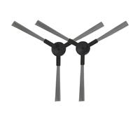 Lapiglo Kit de cepillos laterales para aspiradora, paños de fregona para Nedis WIFIVCB01 WIFIVCR001CBK, filtros de alta eficiencia, paquete de microfibra de nailon resistente