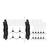 Lapiglo Kit de filtro de cepillo lateral principal para Vexilar para W7 W9 W11 y Cleanova W15 Robot para aspiradora para piezas de repuesto