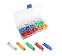 Lapiglo Kit de fusibles de vidrio surtidos para torpedos, 200 unidades, 5A, 8A, 10A, 16A, 25A, en caja de almacenamiento, para coches clásicos