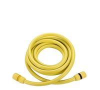 Lapiglo Kit de manguera de entrada de agua amarilla de 2 m6 m, 5 puntos de ABS, tubo de riego de jardín, lavado de coche, césped y plantas de interior y exterior