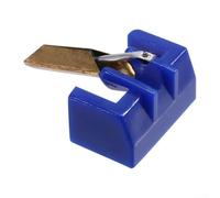 Lapiglo Lápiz capacitivo de repuesto azul para Sanyo ST25 Lenco M100 M200 - Aguja giratoria ABS para tocadiscos de vinilo - Ajuste preciso de actualización de audio 5 x 4 x 3 cm