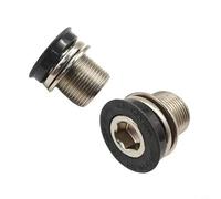 Lapiglo M15 x 1,0 x 23,5 mm para tornillos de manivela de bicicleta, 2 piezas, azul M620 M820, kit de hardware de montaje de motor