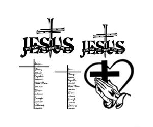 Lapiglo Manos orando pared de metal para arte, elegante decoración cristiana estilo contemporáneo (B)