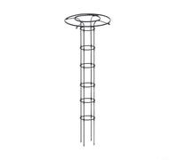 Lapiglo Marco de rejilla para plantas arqueadas, color negro, 150 cm (210 cm)