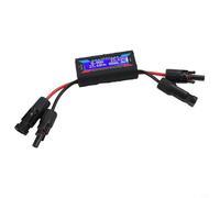 Lapiglo Medidor de potencia de aviones RC 150A 200A, probador solar con conector fotovoltaico, analizador de corriente de voltaje 4.8-60V EV (150A)