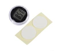 Lapiglo Medidor de temperatura preciso, tablero de instrumentos para coche, termómetro digital impermeable con cinta fuerte, tipos de vehículos adecuados