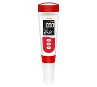 Lapiglo Medidor digital de pH 5 en 1 con función de voz, medidor de agua alta para piscina, acuario, hidroponía, pantalla LCD