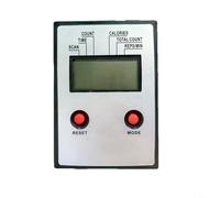 Lapiglo Monitor electrónico de fitness con pantalla LCD HD, paso a paso de datos y máquinas de ciclismo, reloj deportivo portátil, color negro